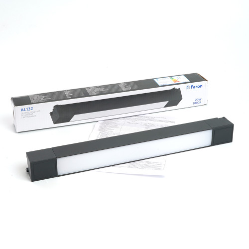 Трековый однофазный светильник Feron AL132 MattLine 51012