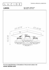 Спот Lucide Landa 17906/21/31