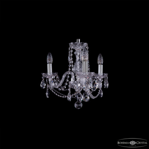 Подвесная люстра Bohemia Ivele Crystal 1402/3/141 Ni