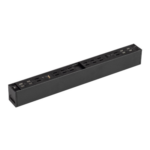 Трековый магнитный светильник Arlight MAG-FLAT-25-L200-6W Day4000 (BK, 100 deg, 24V, DALI) 046331