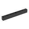 Трековый магнитный светильник Arlight MAG-FLAT-25-L200-6W Day4000 (BK, 100 deg, 24V, DALI) 046331