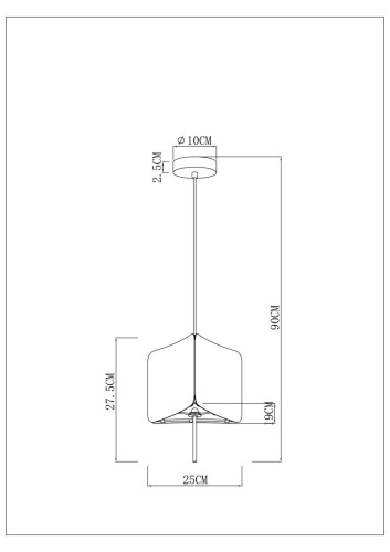 Подвесной светильник Arte Lamp Trixie A7084SP-1BK