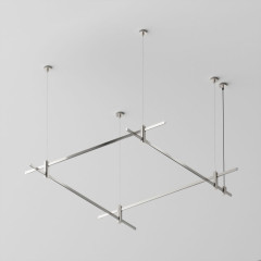 Основание на тросовых подвесах Hang для трековых светильников Maytoni Technical Flarity TFC-Flar-H04-PT