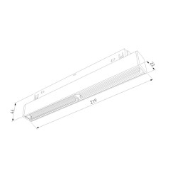 Трековый светильник Elektrostandard Slim Magnetic 4690389178948