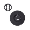 Настенно-потолочный светильник Sonex Omega black 7662/18L