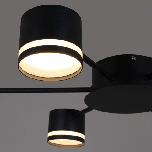 Потолочная люстра Reluce 06730-0.3-06 GX53 BK