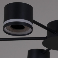 Потолочная люстра Reluce 06730-0.3-06 GX53 BK