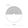 Настенный светильник TK Lighting 11015 LUNAR WOOD a071319