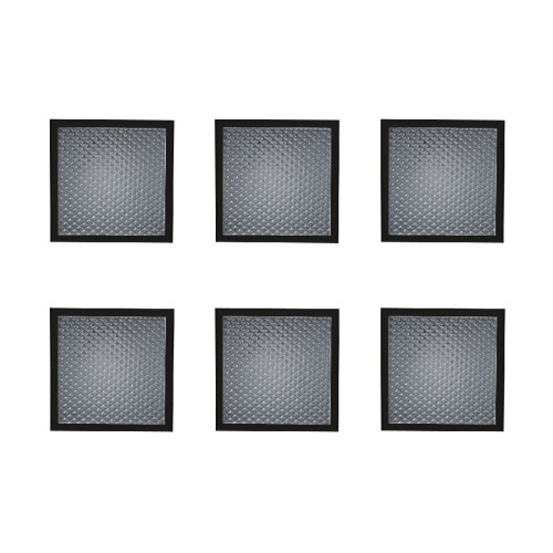 Встраиваемый светильник (комплект из 6 шт) Uniel ULP-1010 42W/4000К IP40 GRILYATO BLACK KIT06 UL-00008958