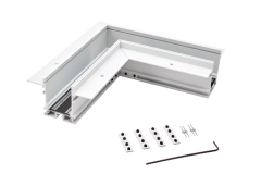 Коннектор угловой встраиваемый Designled SY-601901-RC-CN-1-WHMR-PCB 016477