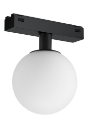 Трековый магнитный светильник iLedex Vision 4825-046-D120-6W-340DG-3000K-BK
