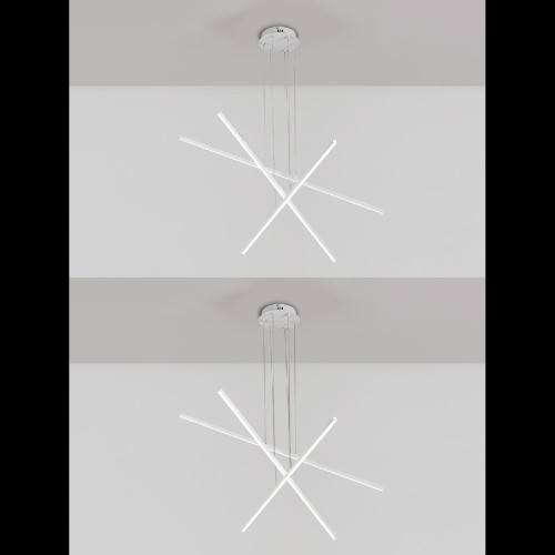 Подвесная люстра Natali Kovaltseva Line LED LAMPS 81106/3C