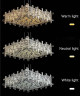 Подвесная люстра Delight Collection P7838-W50 chrome