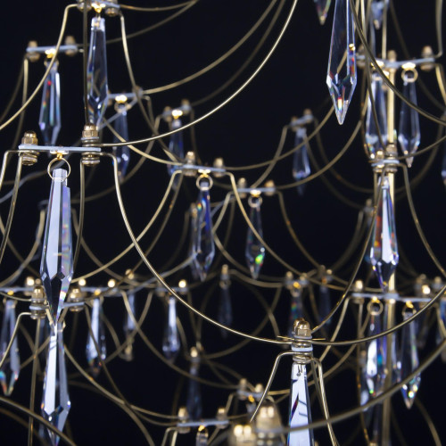 Подвесная люстра Loft IT Mira 10259/1200 Gold Asfour