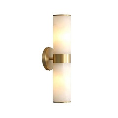 Настенный светильник 6483W/B brass/white