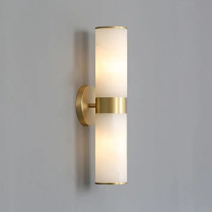 Настенный светильник 6483W/B brass/white