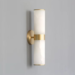 Настенный светильник 6483W/B brass/white