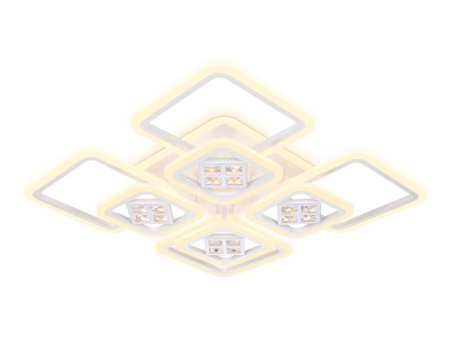 Потолочная светодиодная люстра Ambrella Light Acrylica Ice FA289