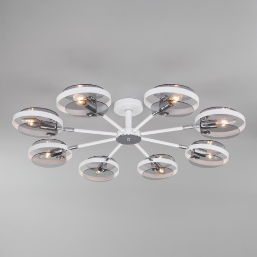 Потолочный светильник Eurosvet Gallo 70121/8 белый Smart a052339