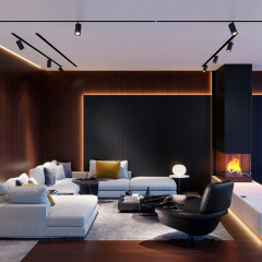 Трековый однофазный светильник Feron AL182 48938