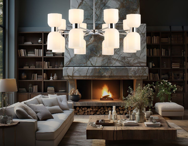Люстра на штанге Ambrella Light High Light Heigh Light LH56085