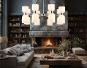 Люстра на штанге Ambrella Light High Light Heigh Light LH56085
