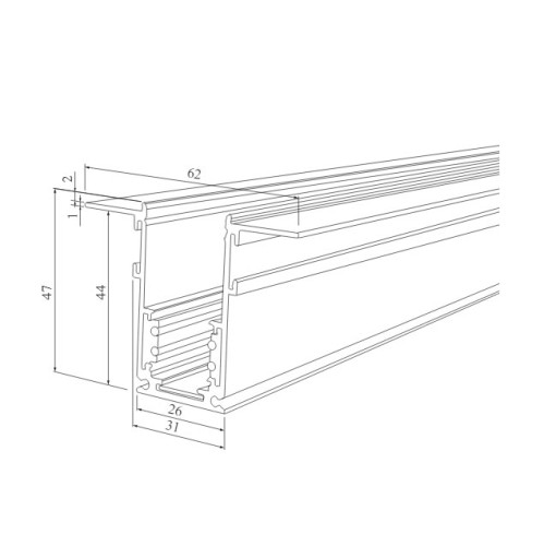 Трековый светильник Elektrostandard Slim Magnetic 4690389178931