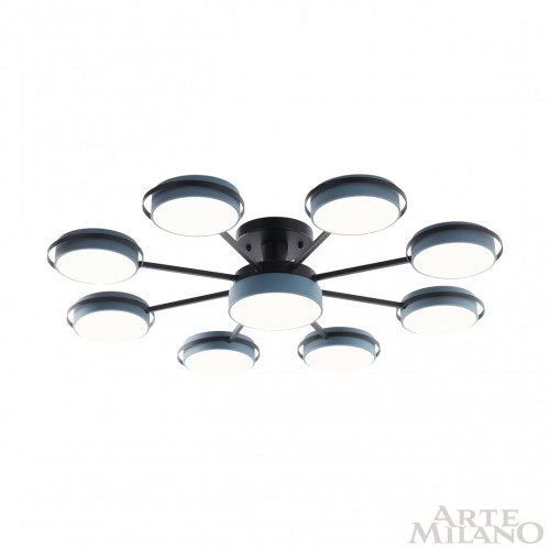 Потолочная люстра Arte Milano Ferrara 250406/8+1 Gr