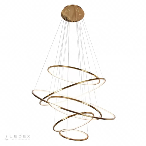 Подвесная люстра iLedex Axis XT04-D1200 GD