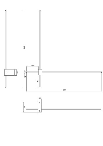 Бра Maytoni Technical Pars C070WL-L12GB3K