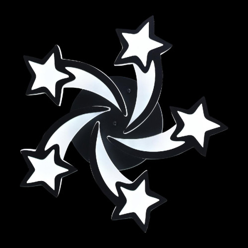 Потолочная люстра Natali Kovaltseva Star INNOVATION STYLE 83018 BLACK