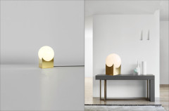 Настольная лампа iLamp Golden 10213T/1-D200 MGL-WH