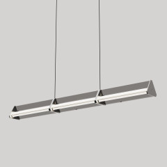 Подвесной светильник MD24001031-1A nickel/grey