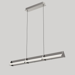 Подвесной светильник MD24001031-1A nickel/grey