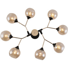 Люстра на штанге Reluce 01483-0.3-08 BK+FGD