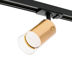 Трековый однофазный светильник Wolta Oro WTL-GU10/07G