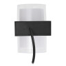 Уличный настенный светильник Uniel ULU-P22B-2x5W/4000K IP65 BLACK UL-00010516