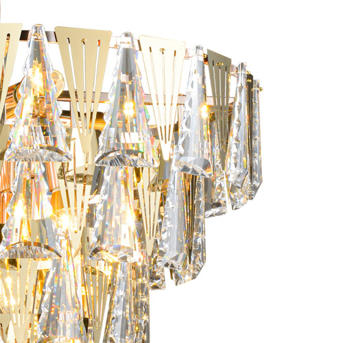 Подвесная люстра Natali Kovaltseva AMANDA II 81441/12C GOLD