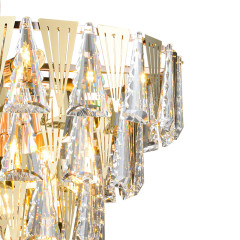 Подвесная люстра Natali Kovaltseva AMANDA II 81441/12C GOLD