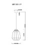 Подвесной светильник MyFar Hill MR1361-1P