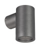 Уличный настенный светильник Arlight KT-RAY-WALL-R46-3W Warm3000 (GR, 24 deg, 24V) 034116(1)