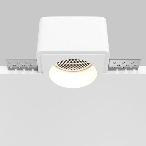 Встраиваемый светильник Maytoni Gyps Modern DL123-GU10-01-W