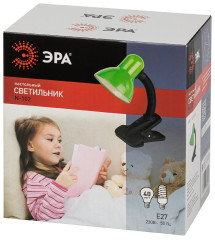 Настольная лампа Эра N-102-Е27-40W-GR Б0058666