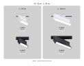Трековый однофазный светильник Ambrella Light Track System GL6801