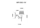 Бра MyFar Dana MR1560-1W