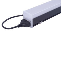 Линейный подвесной светильник Uniel ULO-N10A-20W/4000K/L60 IP40 BLACK UL-00013253