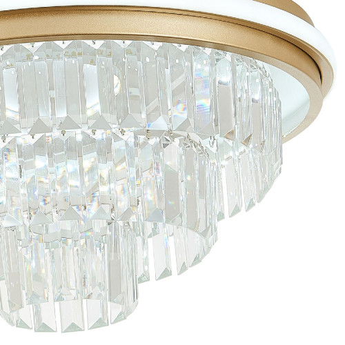 Люстра на штанге Natali Kovaltseva Crystal LED LAMPS 81115/3C