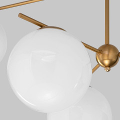 Люстра на штанге Eurosvet Marbella 60147/6 латунь Smart a063851