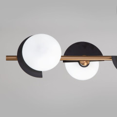 Подвесная люстра Eurosvet Moity 70149/6 черный/латунь a064821