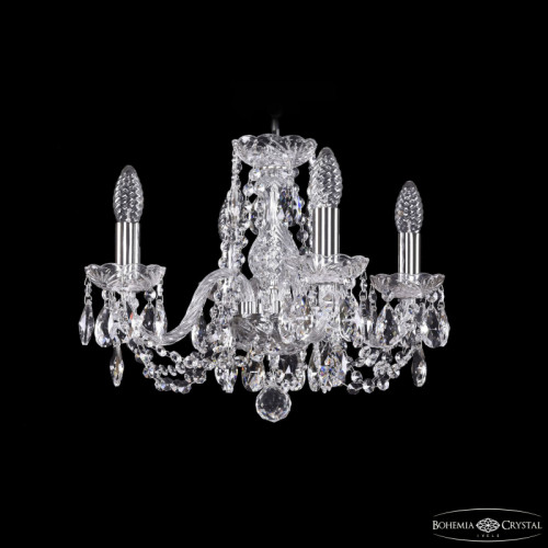 Подвесная люстра Bohemia Ivele Crystal 1402/4/141 Ni